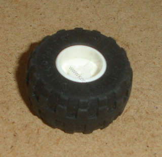 Lego 635815 (6014b, 56890) kolo 11mm D. x 12mm s gumou 24 x 12 R Balloon 1 ks POUŽITÉ
