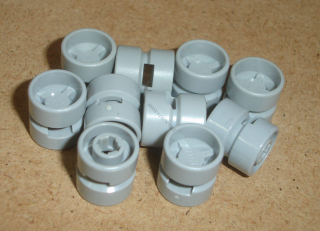 Lego 639810-X (6014b) kolo (disk) 11mm D. x 12mm 10 ks POUŽITÉ